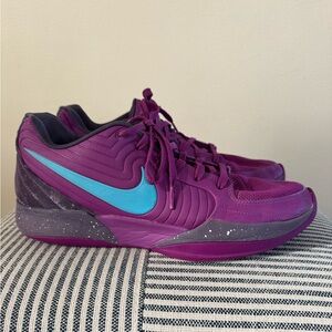 Nike JA Morant Men's Basketball Shoes Purple Size 13